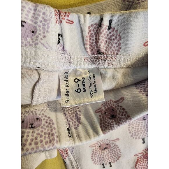 Roller Rabbit & Hanna Andersson Pajama Bottoms 3/6 Months - Picture 4 of 5